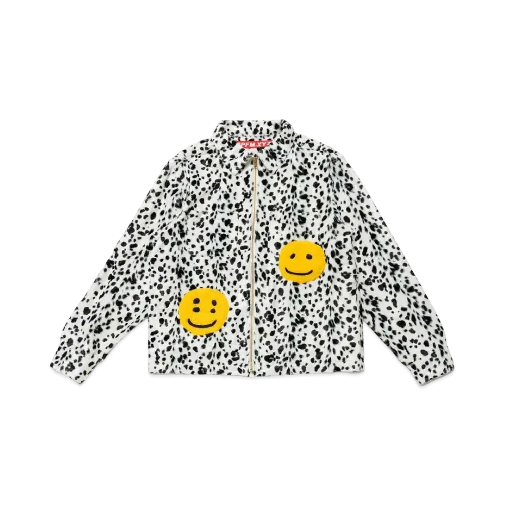 Cactus Plant Flea Market Cactus Ranch Zip Jacket "White"