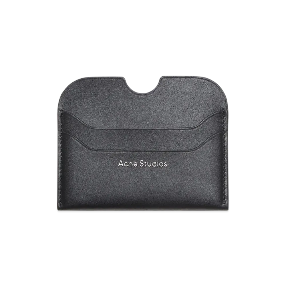 Acne Studios Leather Card Holder "Black"