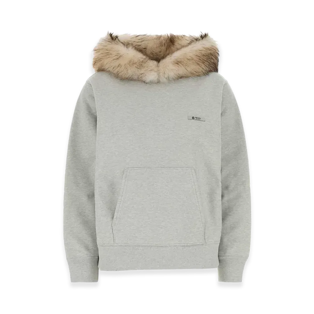 PRADA Women's Cotton Sweatshirt "Grey"