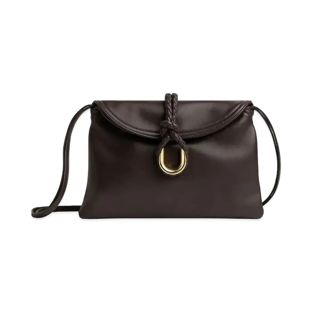 Bottega Veneta Small Liberta Smooth Calf Leather "Fondant"