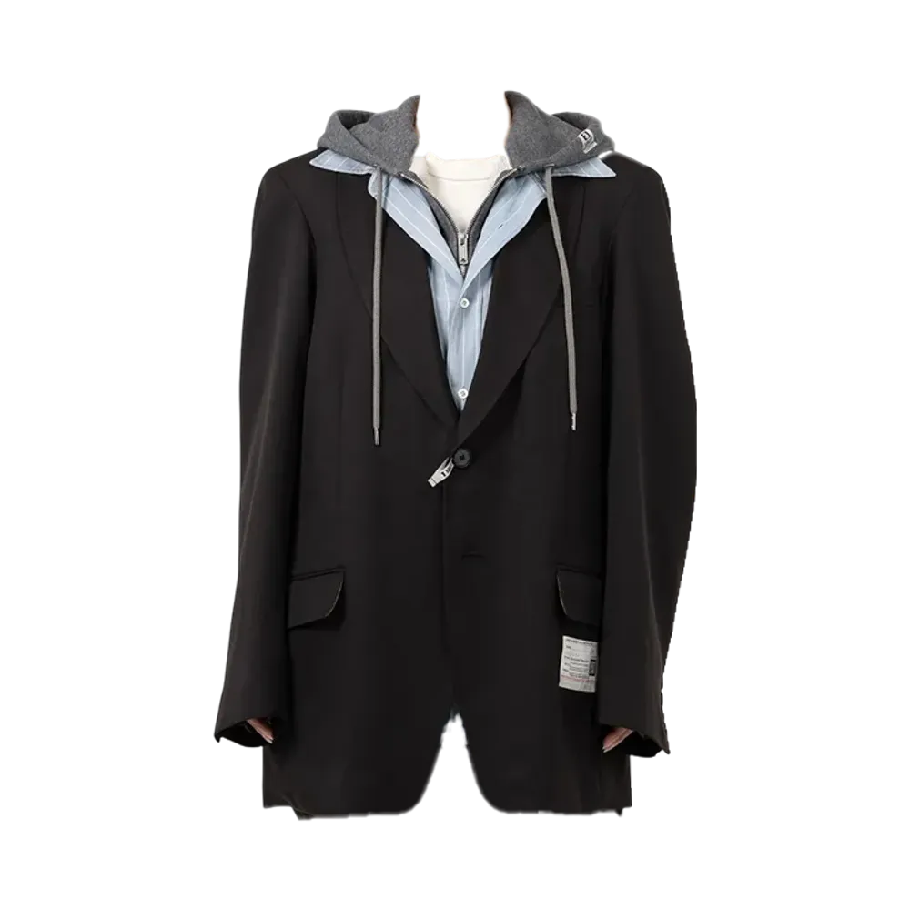 Maison MIHARA YASUHIRO Triple Layered Jacket "Black"