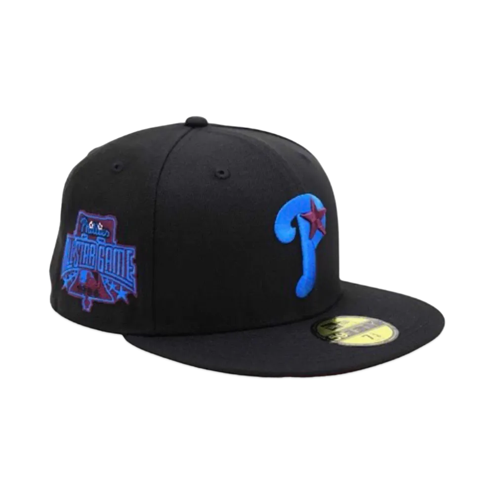 NEW ERA x THE CAP 59Fifty NEON STRIKE Philadelphia Phillies "Black"