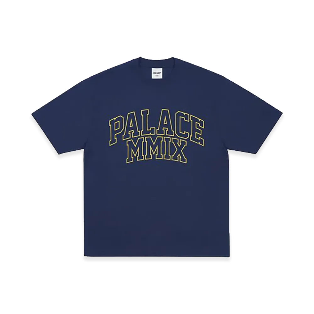 PALACE Mmix Heavy Slub T-Shirt "Navy"