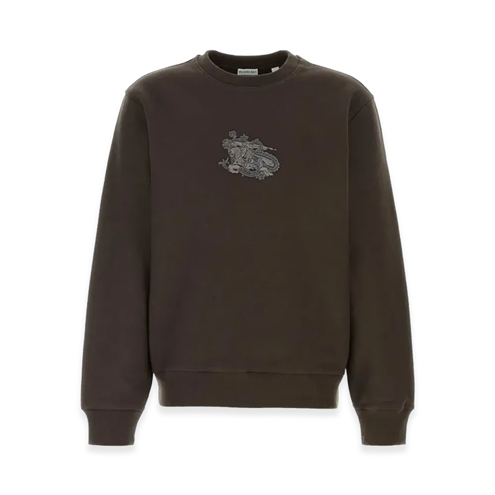 Burberry Cotton Blend Sweatshirt "Brown"