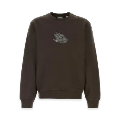 Burberry Cotton Blend Sweatshirt "Brown"