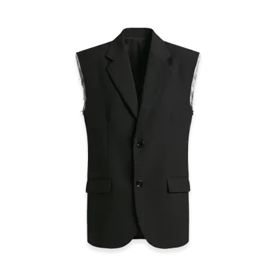 Maison Margiela Deconstructed Blazer-Waistcoat / Gilet "Black"