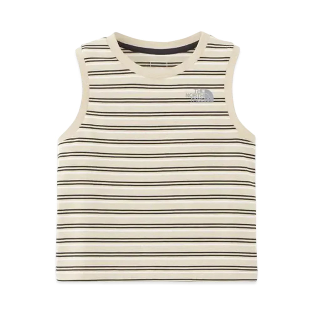 The North Face Kids Girls Border Tank "Gravel"