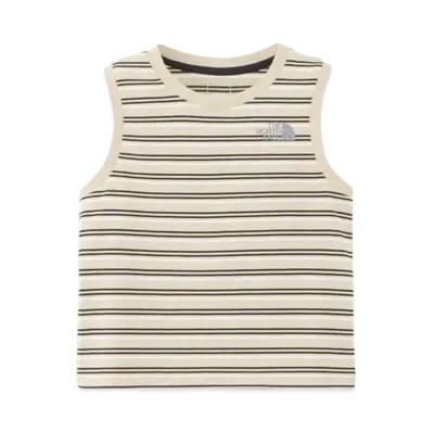 The North Face Kids Girls Border Tank "Gravel"