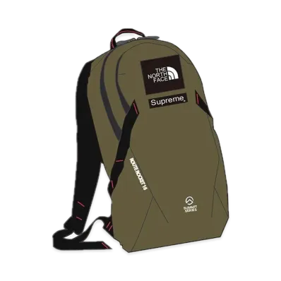 Supreme x The North Face Summit Series Outer Tape Seam Route Rocket Backpack "Olive"