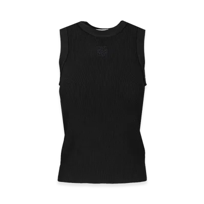 LOEWE Women's Top Anagram "Black"