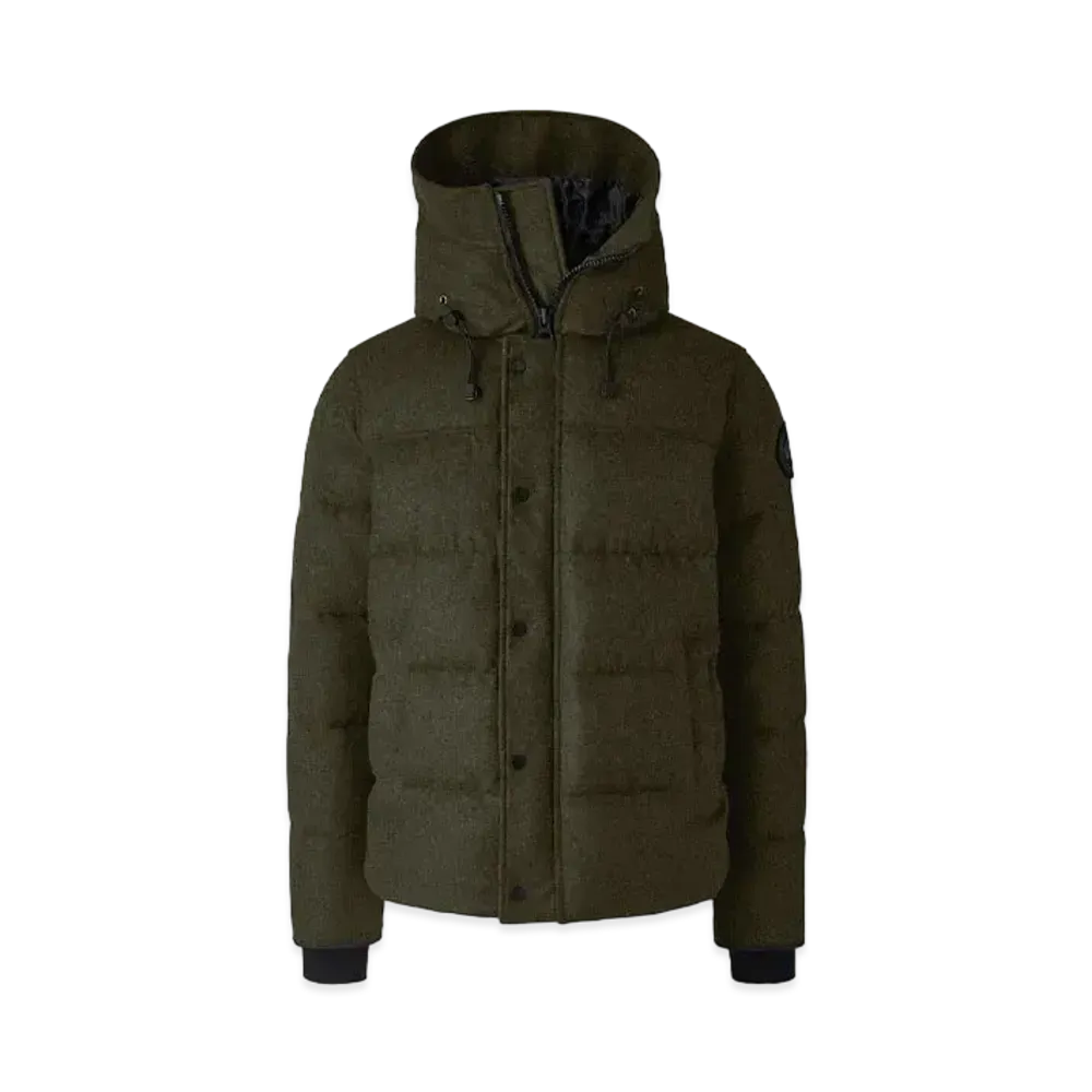 CANADA GOOSE MacMillan Parka Wool "Military Green Melange"