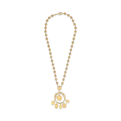 Dolce&Gabbana Long Necklace Decoration Elementz "Gold"