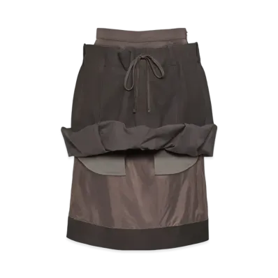 Maison Margiela Women's Layered Skirt "Light Grey"