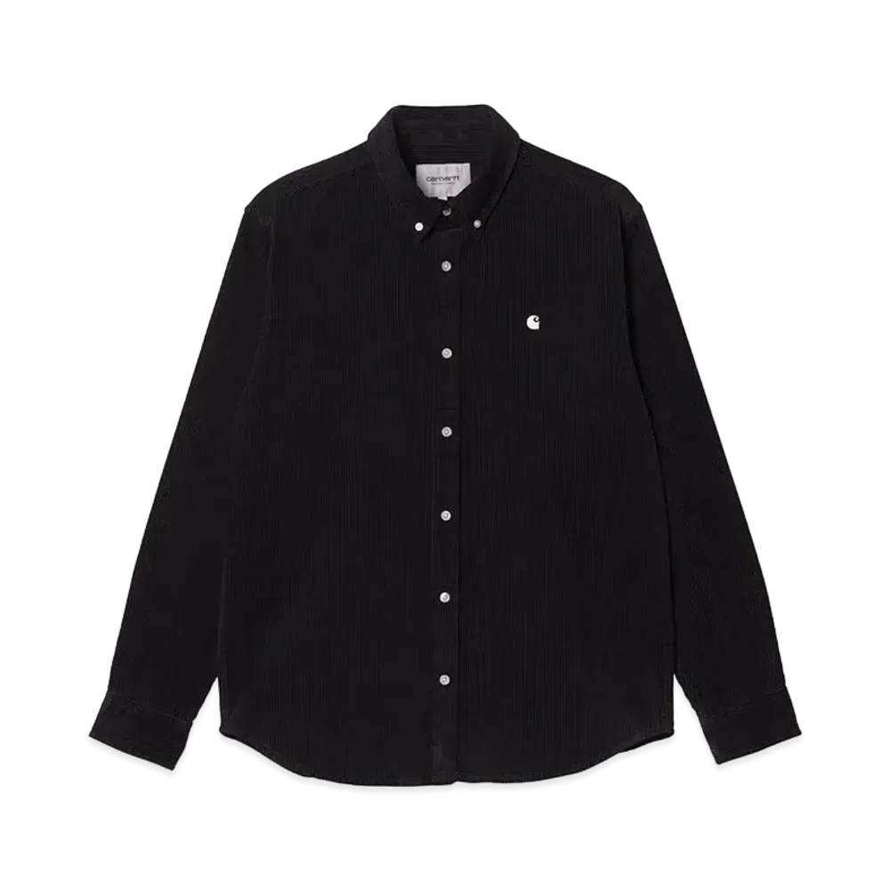 Carhartt WIP L/S Madison Cord Shirt "Black/Wax"