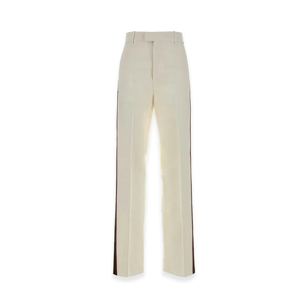 Bottega Veneta Women's Viscose Blend Pant "White"