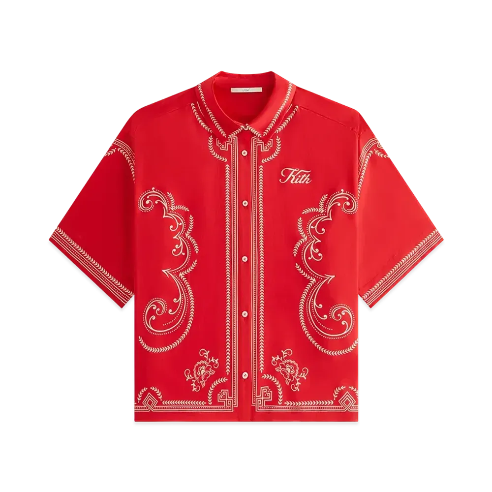 Kith Women Mari Medallion Shirt "Fame"