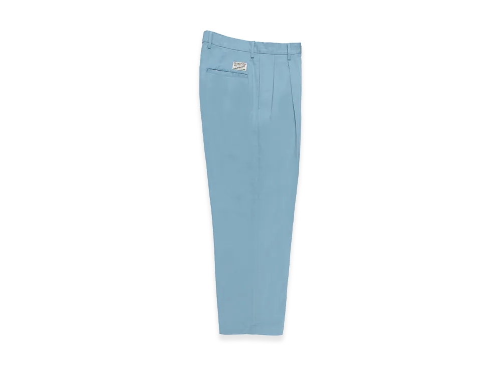 WACKO MARIA x Solbiati Double Pleated Trousers "Blue"