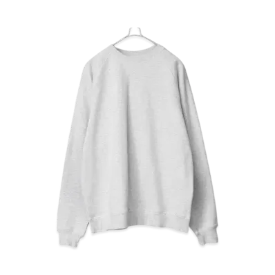 ONEITA Power Sweat Crew Neck Sweatshirt "Ash"