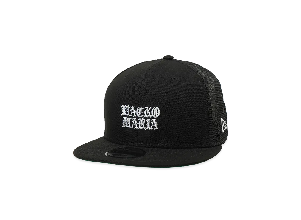 WACKO MARIA x NEW ERA 9Fifty Truker "Black"