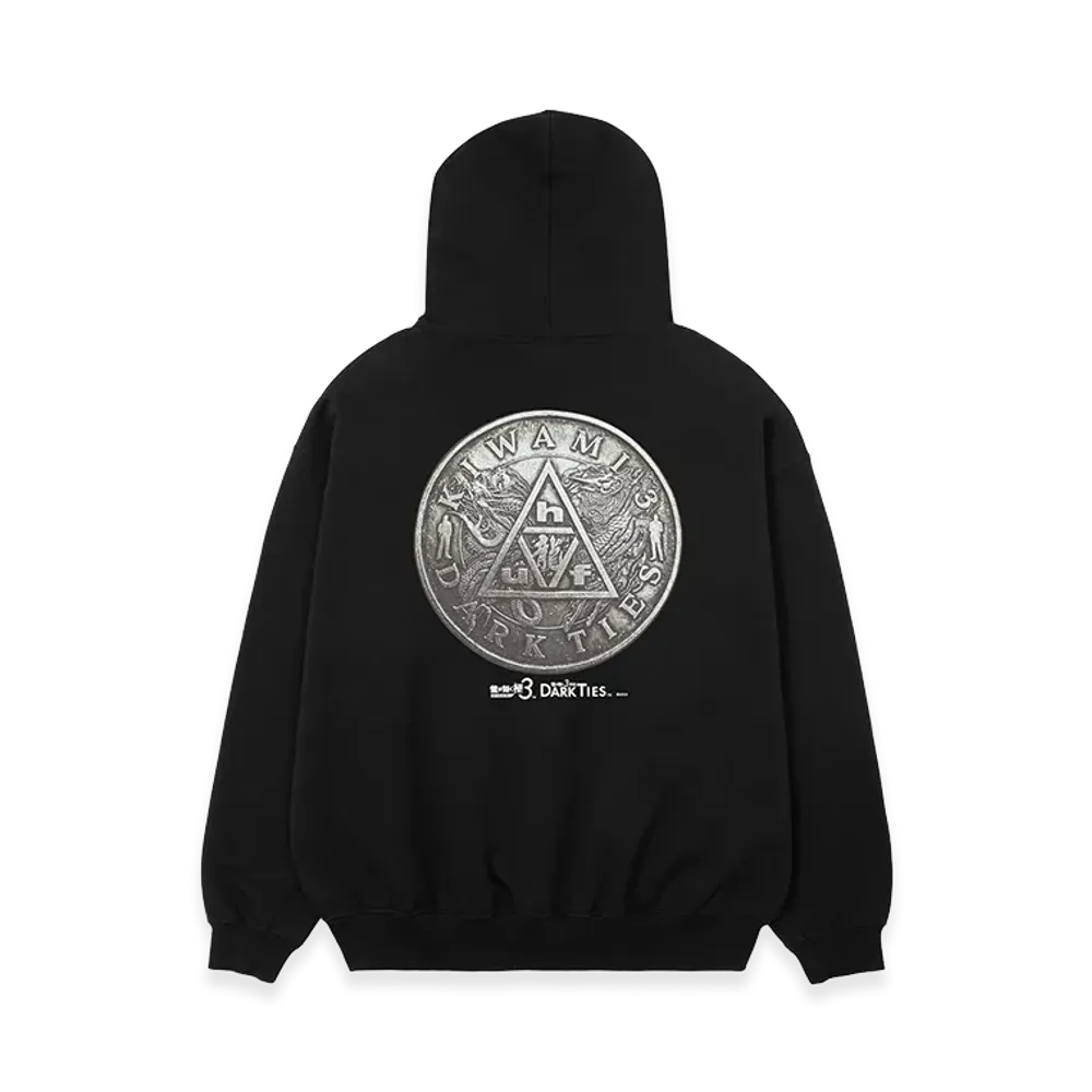 HUF x Ryu Ga Gotoku Hoodie "Black"