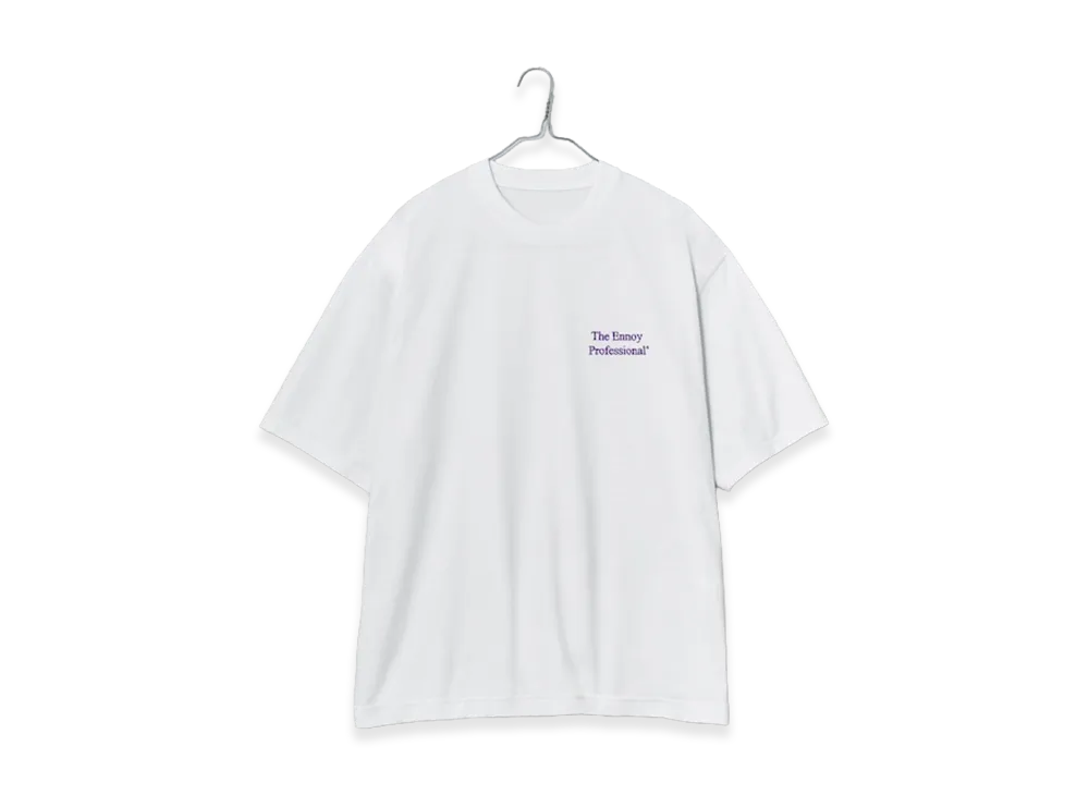 ENNOY Professional S/S T-Shirt "White/Purple"