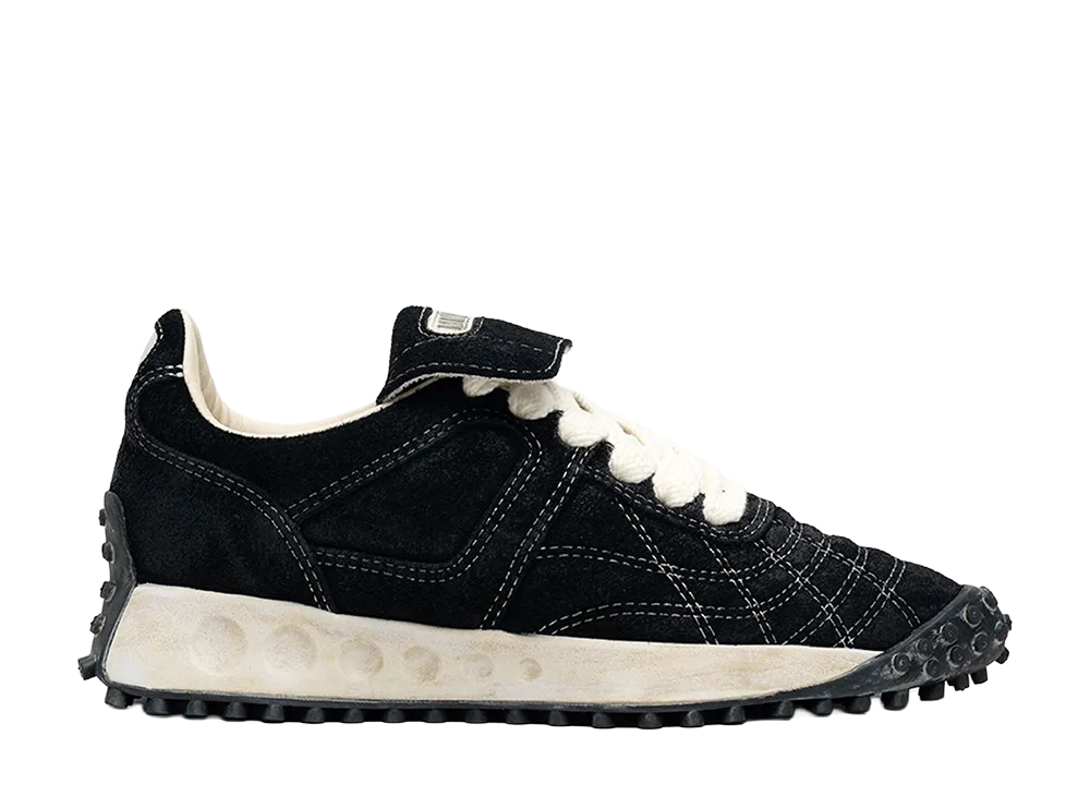 Maison MIHARA YASUHIRO Women's CALLA OG Sole Brushed Suede Low-top Sneaker "Black"