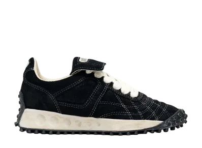 Maison MIHARA YASUHIRO Women's CALLA OG Sole Brushed Suede Low-top Sneaker "Black"