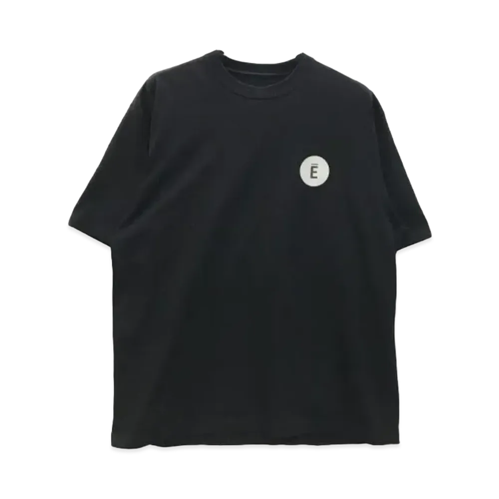 エンノイ 21SS サークルE Tシャツ "ブラック" SS21BRENCT02NTL