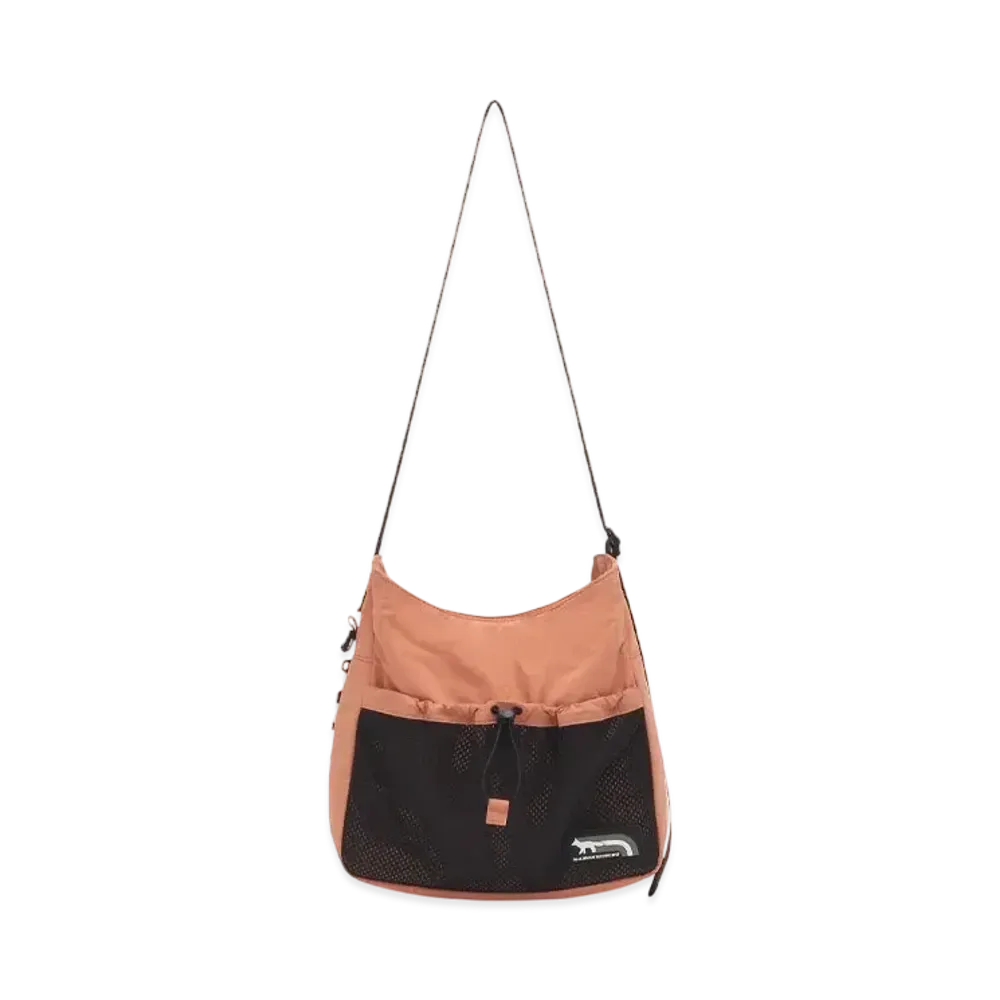 Maison Kitsune Flash Fox Messenger Bag "Acer Leaf"