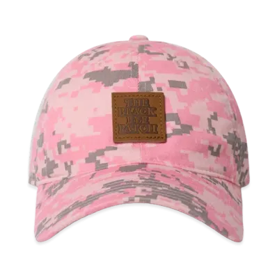 BlackEyePatch Leather Patched Digital Camo Cap "Pink"