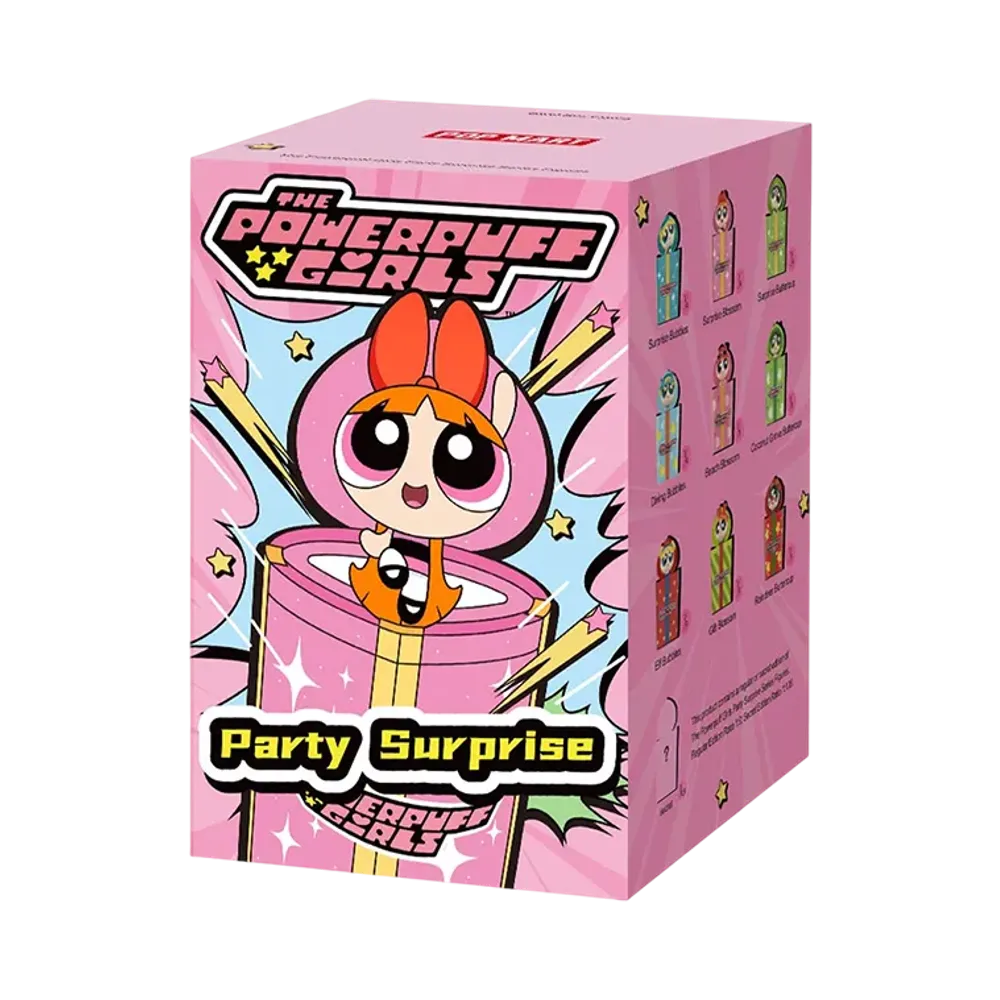 POP MART The Powerpuff Girls Party Surprise Series Figures [Piece]