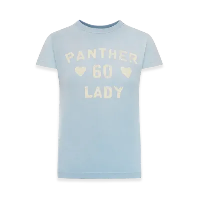 Valentino Women's Cotton Jersey T-Shirt With Print "Gray"