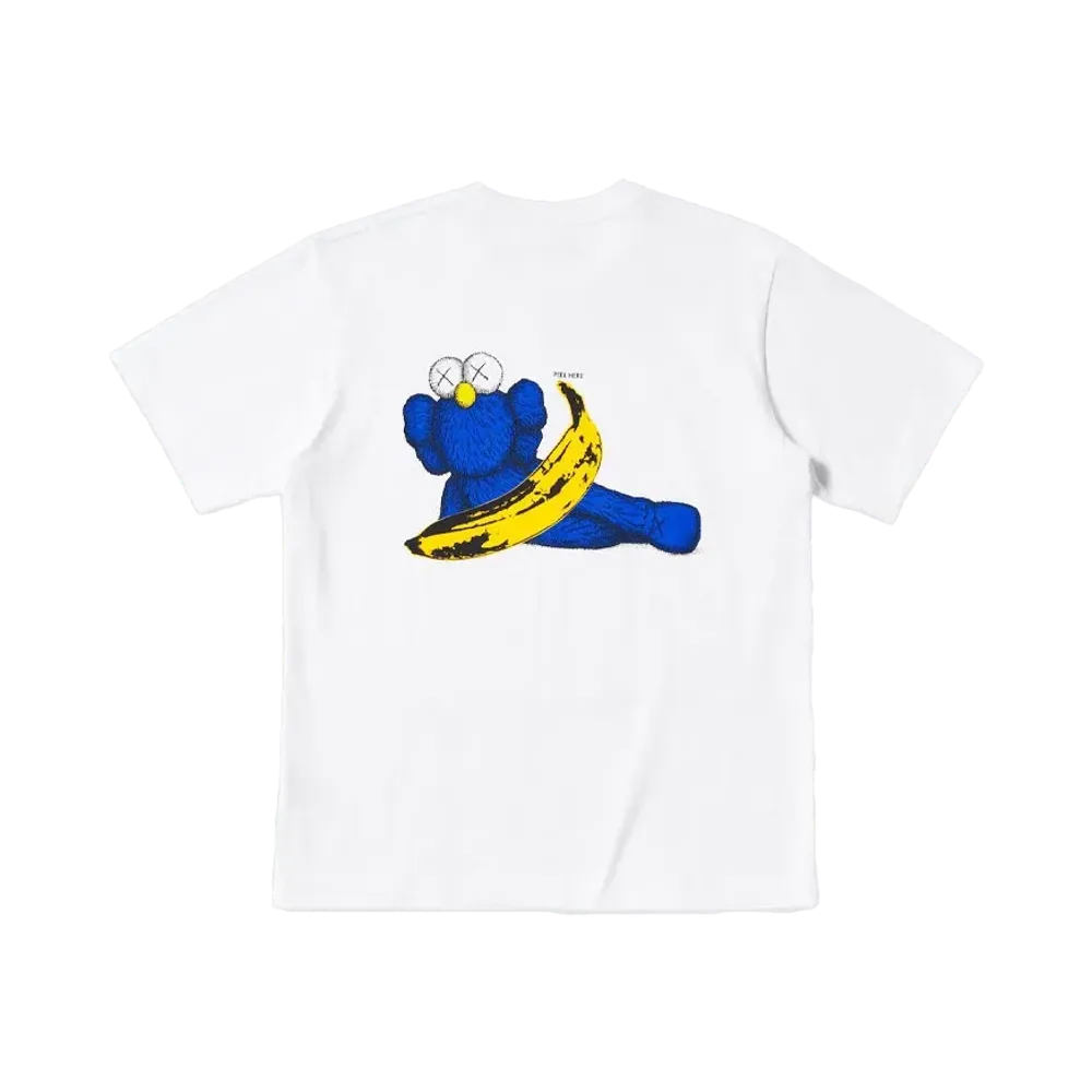 Uniqlo x KAWS x WARHOL UT "White"