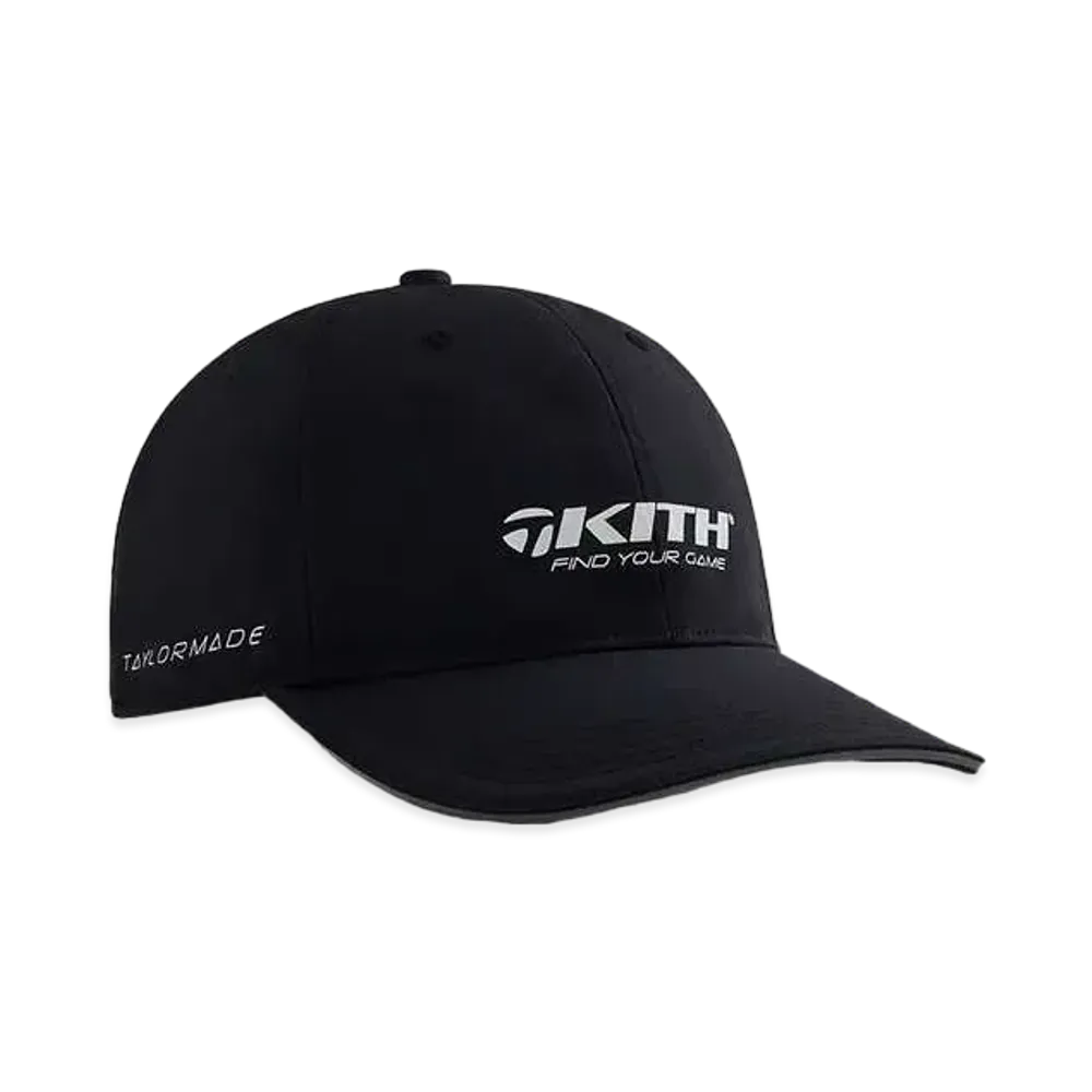 Kith x TaylorMade Reflective Nylon Cap "Black"
