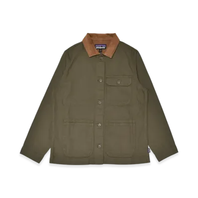 Patagonia Point Reyes Canvas Coat "Basin Green"