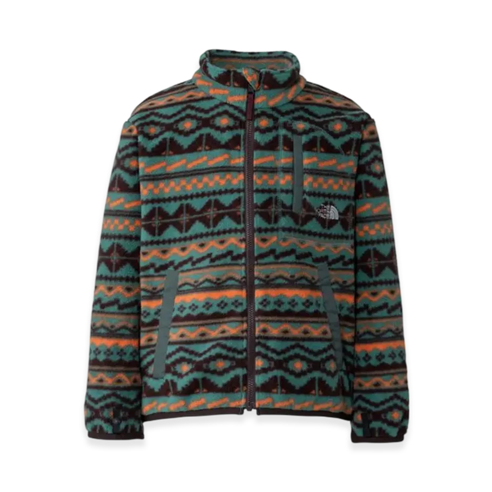 The North Face Toddler 200 Micro Jacket "Geometric Green"