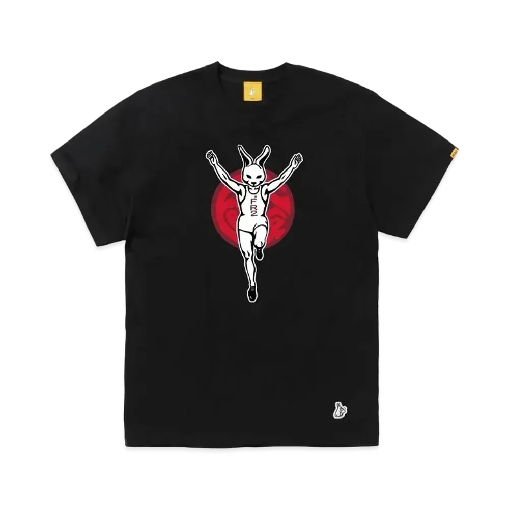 FR2 Osaka Exclusive Products Rabbit Sign T-shirt "Black"