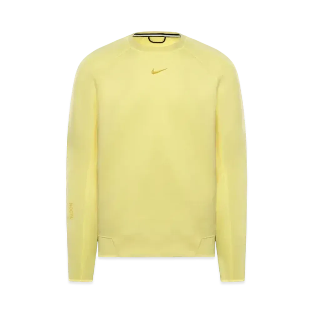 Nike x Drake NOCTA Tech Fleece Crew "Citron Tint"
