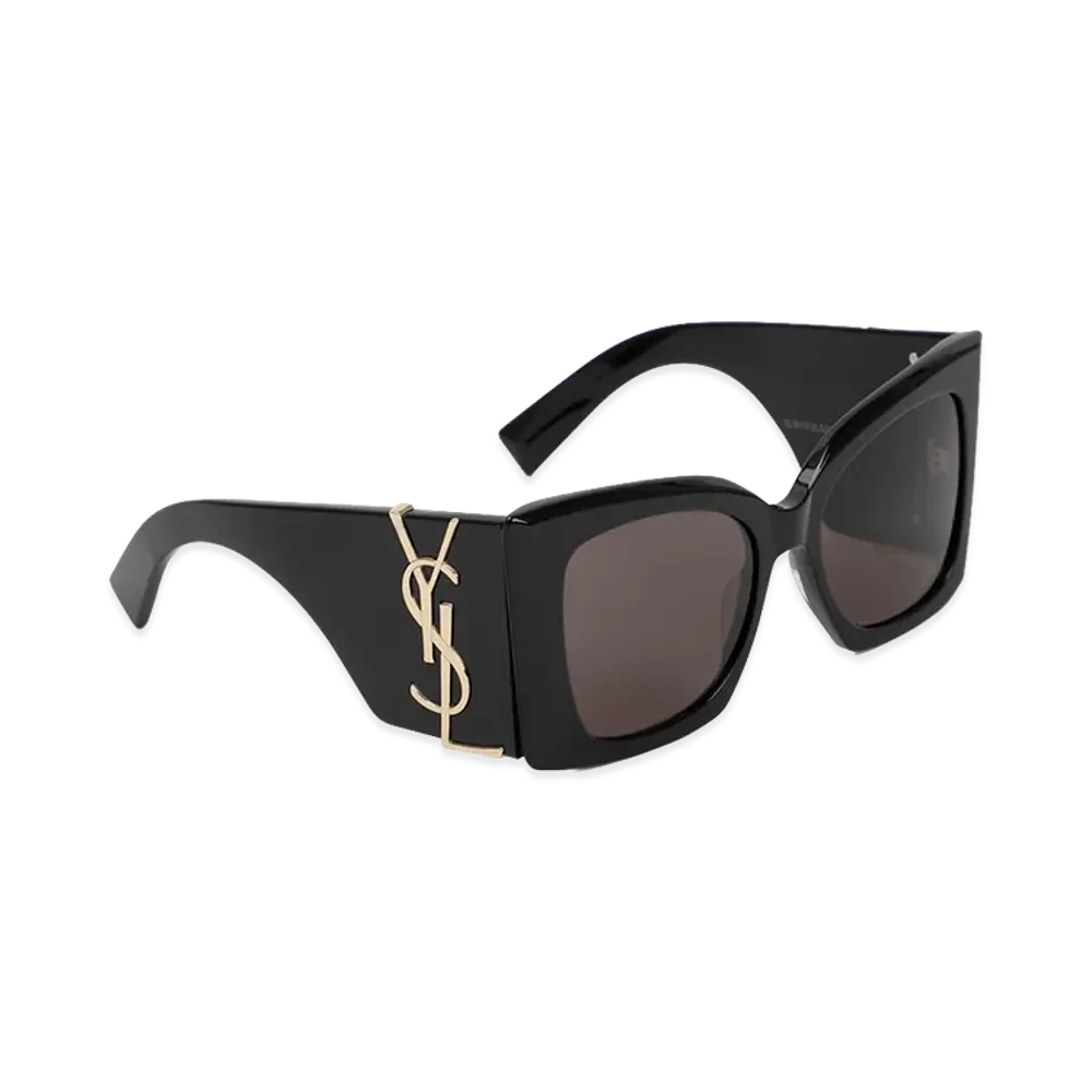 Saint Laurent Women's 'Sl M119 Blaze' Sunglasses "Black"