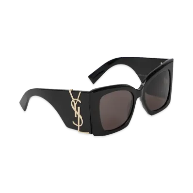 Saint Laurent Women's 'Sl M119 Blaze' Sunglasses "Black"
