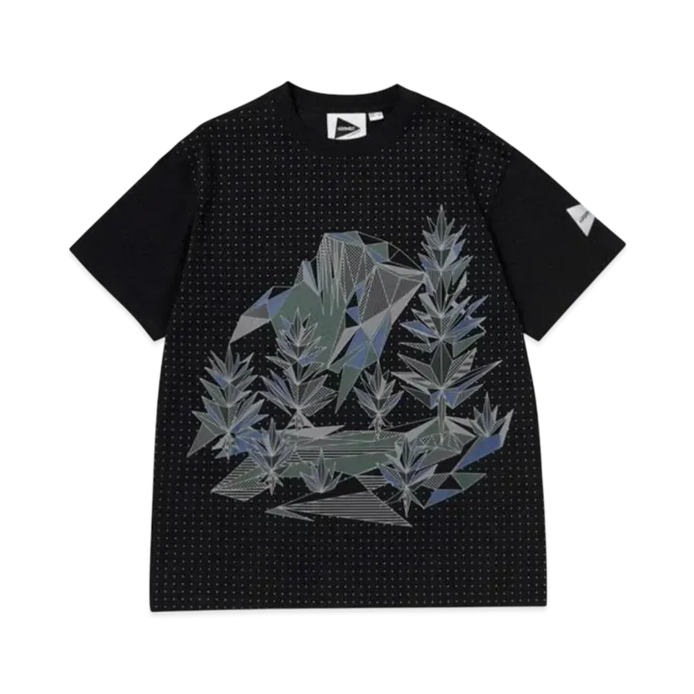 GRAMICCI x and wander Yosemite Graphic Tee "Black"