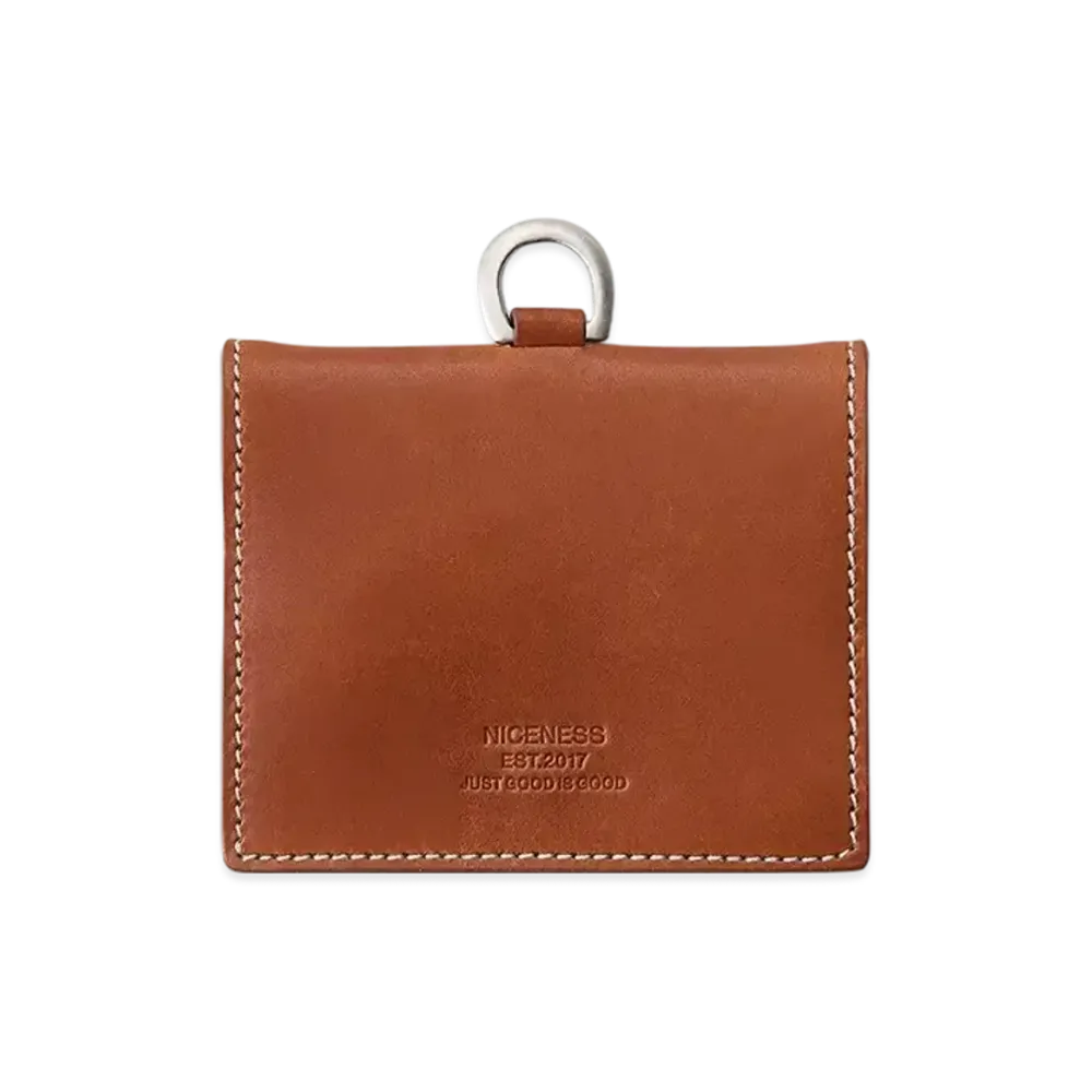 NICENESS Jello Coin Case "Cognac"