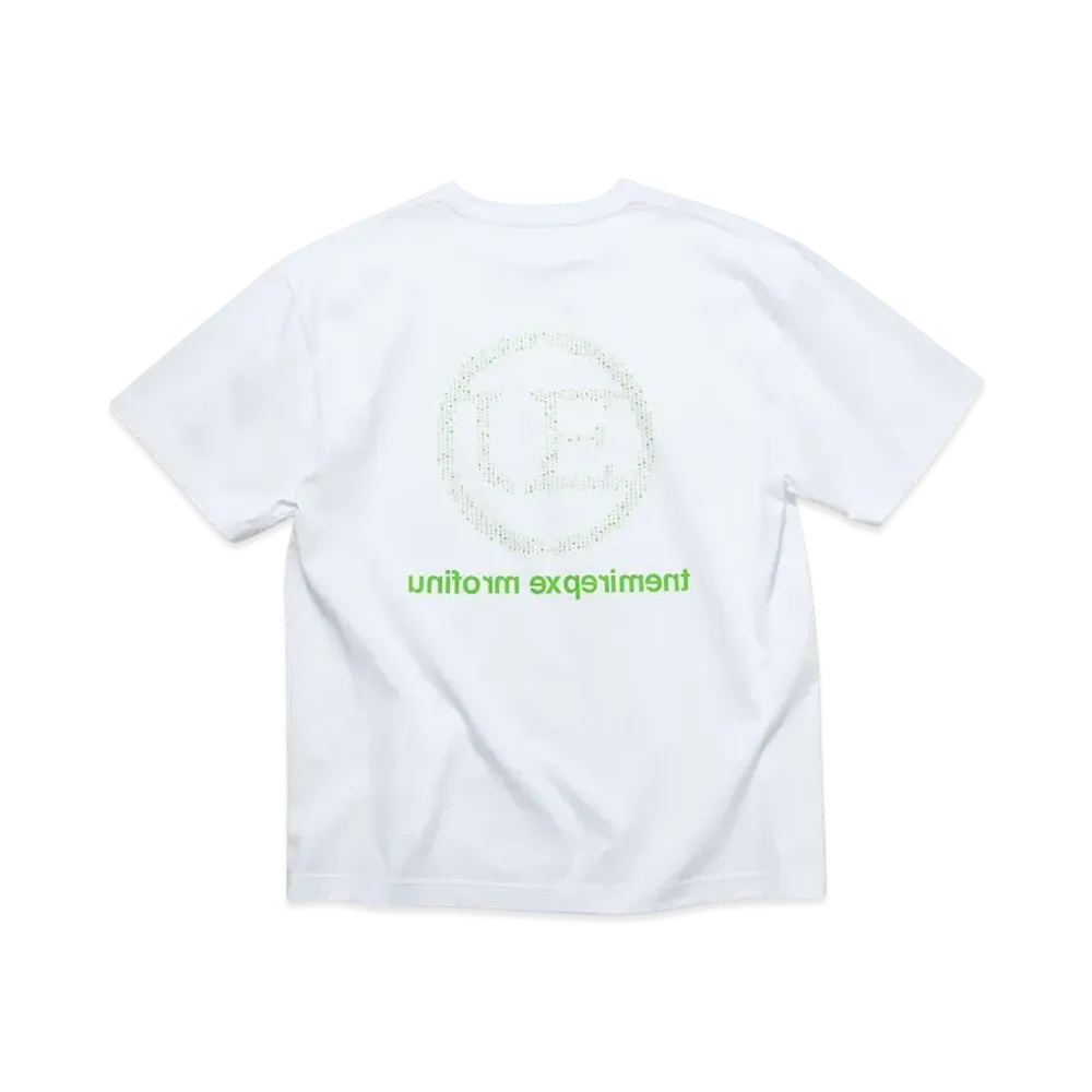 uniform experiment Code Logo Tee "White"
