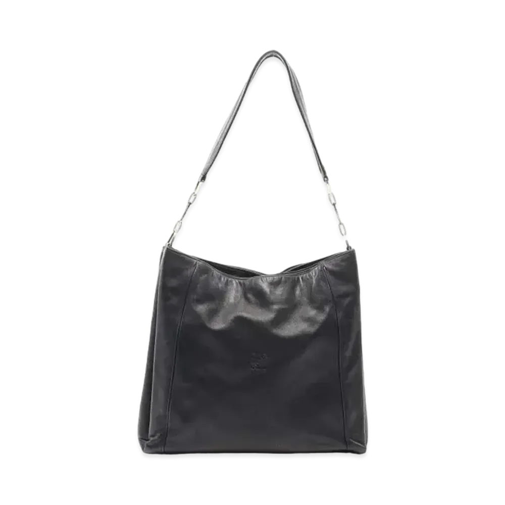 Loewe One Shoulder Anagram Black