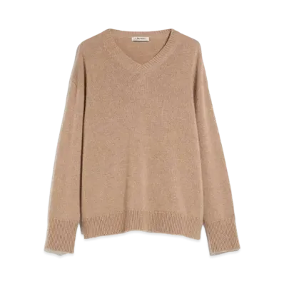 Max Mara Orion Pure Cashmere Knit "Camel"
