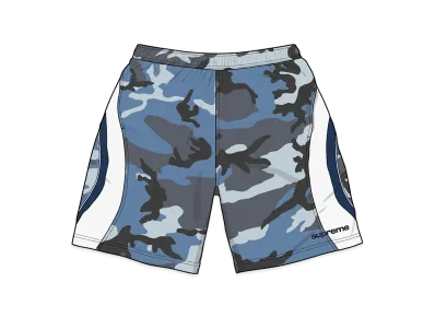 Supreme Paneled Water Short "Blue Camo"