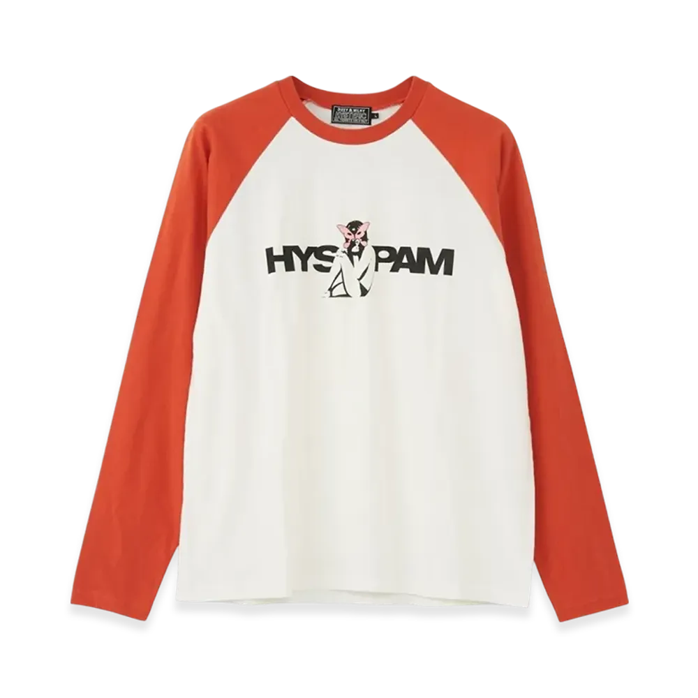 HYSTERIC GLAMOUR x P.A.M Alien Girl T-Shirt "Orange"