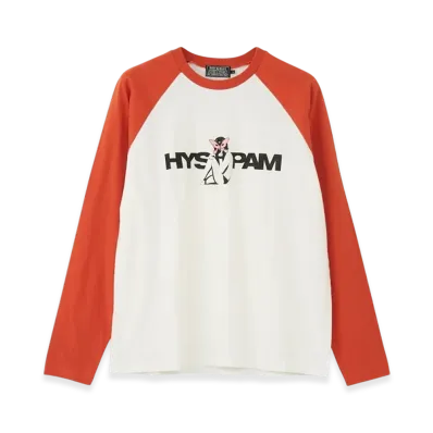 HYSTERIC GLAMOUR x P.A.M Alien Girl T-Shirt "Orange"