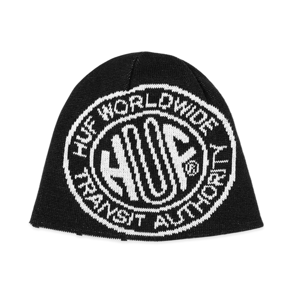 HUF Token Reversible Skull Beanie "Black"