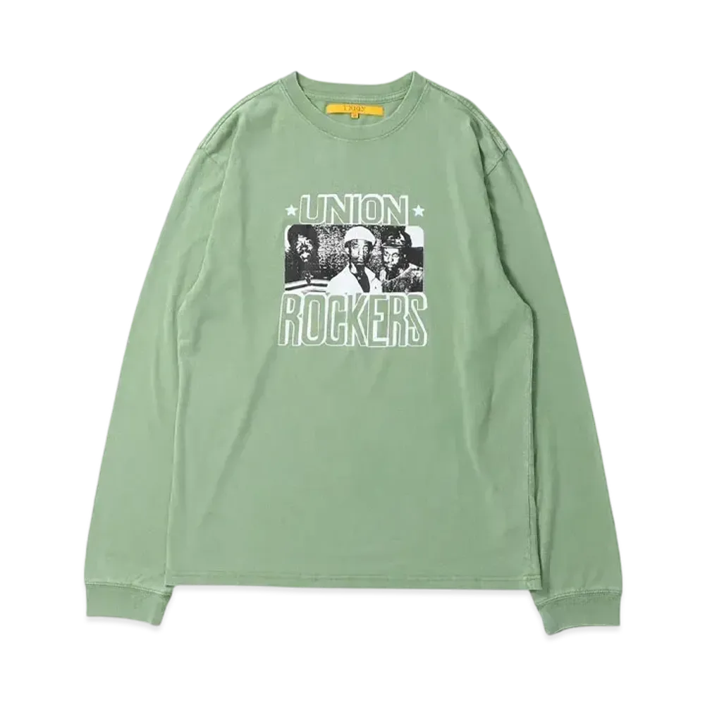 UNION Flick Up L/S Tee "Olive Pigment"